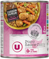 Porc sauce curry