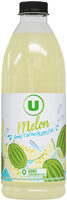Boisson au jus melon flash pasteurisé, refrigéré