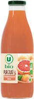 Pur jus de pamplemousse rose bocal 75cl