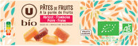 Pâte de fruit bio 240G