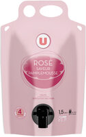 Boisson à base de vin rosé pamplemousse poche 1,5l