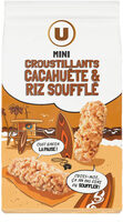 Mini croustillants cacahuète et riz soufflé