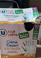 Crème dessert Bébé à la vanille, dès 12 mois - 4x85g