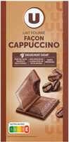 Chocolat au lait fourré cappuccino Tablette de 120g