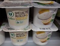 Spécialité végétal à base de soja au citron