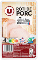 Roti de porc nature Bleu Blanc Coeur