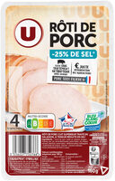 Rôti de porc taux de sel réduit Bleu Blanc Coeur