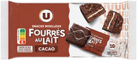 Moelleux Cacao fourrés au lait