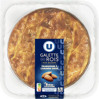 Galette des rois frangipane amandes grises