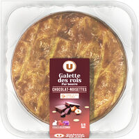 Galette des rois chocolat noisette
