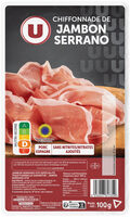 Chiffonnade de jambon serrano - 100g