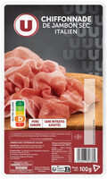 Chiffonnade de Jambon sec Italien - 100g