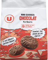 Mini cookies chocolat/pépites de chocolat pur beurre