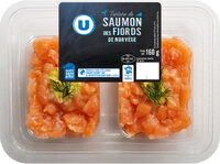 Tartare de saumon des Fjords de Norvège Salmo salar 160g