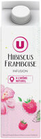 Boisson infusion d'hibiscus Saveur framboise - Brique 1l