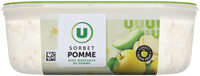 Sorbet plein fruit pomme - bac 1L 650G