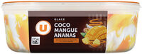 Bac crème glacée mangue coco ananas - 527g