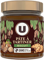 Pâte à tartiner inclusion de biscuits