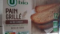 Pain grillé au blé complet 250g