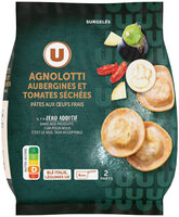 Agnolotti aubergines et tomates sechées 400g