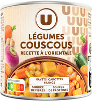 Légumes pour couscous recette à l'orientale - Boîte 400g