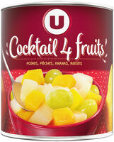 Cocktail 4 fruits au sirop léger