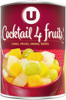 Cocktail 4 fruits au sirop léger