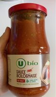 Sauce bolognaise bocal de 212ml, 420g