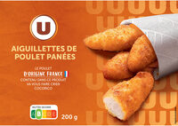Aiguillette de poulet panée