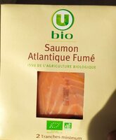 Saumon fumé Atlantique bio - 2 tranches, 60g
