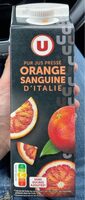 Pur jus pressé Orange sanguine d'Italie