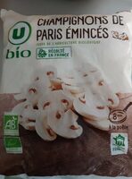 Champignons de Paris émincés surgelés 600g