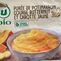 Purée de potimaron courge buttermut carotte surg 450g