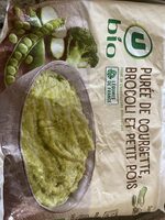Purée de courgette brocoli et petit pois 450g