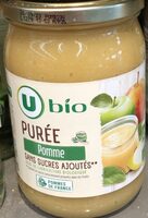 Purée pomme sans sucres ajoutés