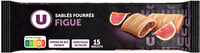 Biscuits sablés fourrés à la figue - x15 - Paquet de 165g