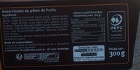 Assortiment pâtes de fruits sans arôme ajouté - 300g