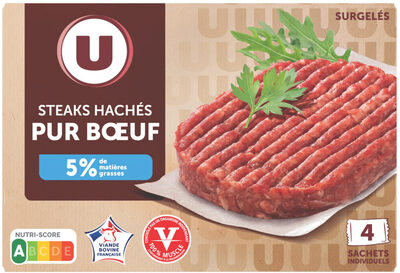 Steak haché pur boeuf 5%