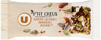 Barre graines amandes avoine