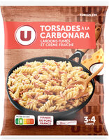 Plat cuisiné Torsades à la carbonara 1kg