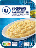 Plat cuisiné individuel Brandade morue parmentier - 300g