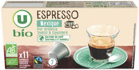 Café Capsules Bio expresso Mexique MAX HAVELAAR - compatible NESPRESSO - x11