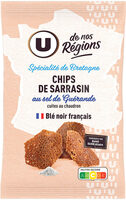 Chips de sarrasin au sel de Guérande 100g