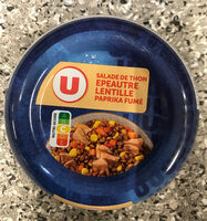 Salade de thon épeautre lentilles