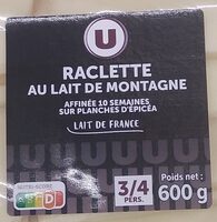 Raclette au lait de montagne