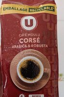 Café moulu corsé, paquet 250g
