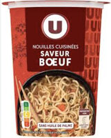 Soupe de nouilles boeuf cup