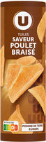 Tuiles saveur poulet braisé