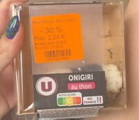 Onigiri thon wasabi sésame, transformé en France, barquette 128g