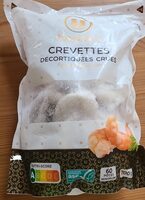 Crevettes décortiquées crues